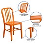 Flash Furniture Metal Indoor-Outdoor Chair, Orange (CH-61200-18-OR-GG)~#|#~sp144473358_sc7