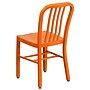 Flash Furniture Metal Indoor-Outdoor Chair, Orange (CH-61200-18-OR-GG)~#|#~sp144473359_sc7