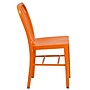 Flash Furniture Metal Indoor-Outdoor Chair, Orange (CH-61200-18-OR-GG)~#|#~sp144473371_sc7