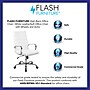 Flash Furniture Whitney Ergonomic LeatherSoft Swivel High Back Executive Office Chair, White/Chrome (GO2286HWH)~#|#~sp144474521_sc7