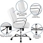 Flash Furniture Whitney Ergonomic LeatherSoft Swivel High Back Executive Office Chair, White/Chrome (GO2286HWH)~#|#~sp144474523_sc7