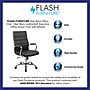 Flash Furniture Whitney Ergonomic LeatherSoft Swivel High Back Executive Office Chair, Black/Chrome (GO2286HBK)~#|#~sp144474633_sc7