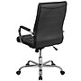 Flash Furniture Whitney Ergonomic LeatherSoft Swivel High Back Executive Office Chair, Black/Chrome (GO2286HBK)~#|#~sp144474637_sc7