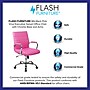 Flash Furniture Vivian Vinyl Swivel Mid-Back Executive Office Chair, Pink (GO2240PK)~#|#~sp144474652_sc7