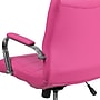 Flash Furniture Vivian Vinyl Swivel Mid-Back Executive Office Chair, Pink (GO2240PK)~#|#~sp144474658_sc7