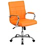 Flash Furniture Vivian Vinyl Swivel Mid-Back Executive Office Chair, Orange (GO2240ORG)~#|#~sp144474659_sc7