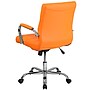 Flash Furniture Vivian Vinyl Swivel Mid-Back Executive Office Chair, Orange (GO2240ORG)~#|#~sp144474663_sc7