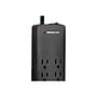 Monster 8-Outlet 2-USB Port Surge Protector, 6', Black (2MNAC0949B0L2)~#|#~sp144475081_sc7