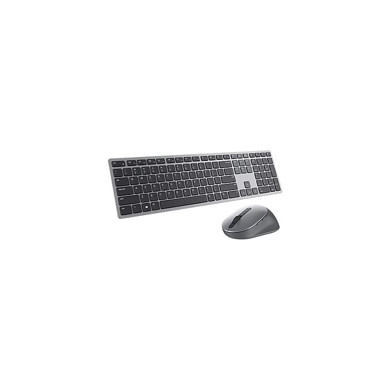 Dell Premier Multi-Device Wireless Keyboard and Optical Mouse Combo, Titan Gray (KM7321WGY) image 1