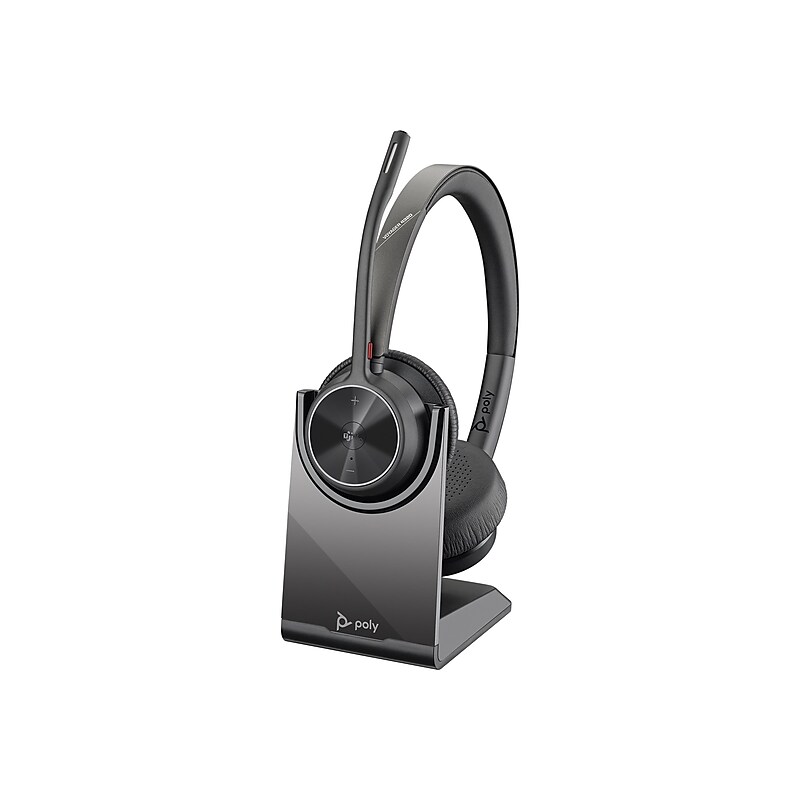 Poly Voyager 4300 UC Series 4320 Bluetooth On Ear Computer Headset (77Z32AA) image 1
