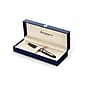 Waterman Expert Shiny Black/Gold Trim Ballpoint Pen, Medium Point, Blue Ink (S0951700)~#|#~sp144565327_sc7