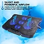 ENHANCE Cryogen Laptop Cooling Stand, USB Connectivity, Blue/Black (ENGXC20100BLWS)~#|#~sp144568030_sc7