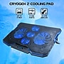 ENHANCE Cryogen Laptop Cooling Stand, USB Connectivity, Blue/Black (ENGXC20100BLWS)~#|#~sp144568031_sc7
