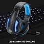 Enhance Voltaic Pro 7.1 Surround Gaming Headphones, USB, Black/Blue (ENVOH7L100BLEW)~#|#~sp144568074_sc7