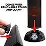 GOgroove SonaVERSE Clip-on USB-A Stereo Speaker with LEDs, Red (GGSVUSB200RDWS)~#|#~sp144568140_sc7