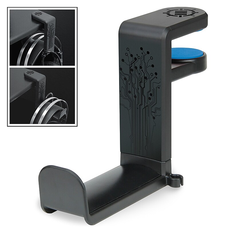 ENHANCE ENUNHPM100BKEW Gaming Headphone Mount, Black image 1