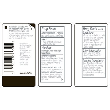 PURELL Advanced Gel Hand Sanitizer Flip Cap, 2 oz., 24/Carton (9605-24)