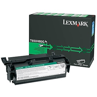 Lexmark T650A11A Remanufactured Black High Yield Toner Cartridge