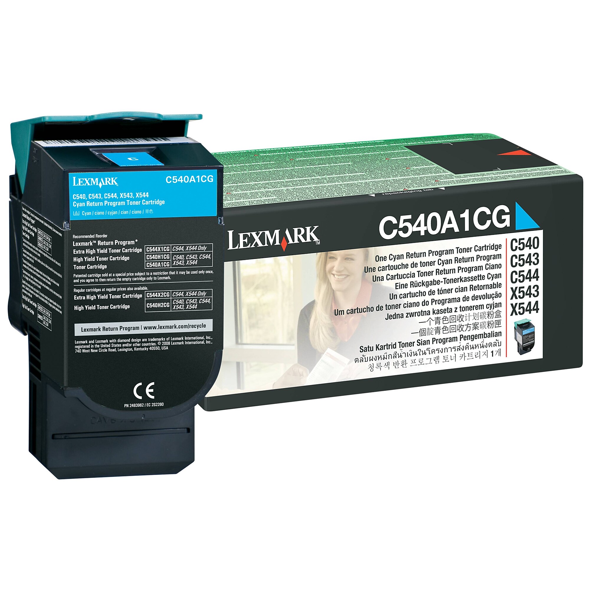 Lexmark C540 Cyan Standard Yield Toner Cartridge Sansujyuku sansujyuku.com