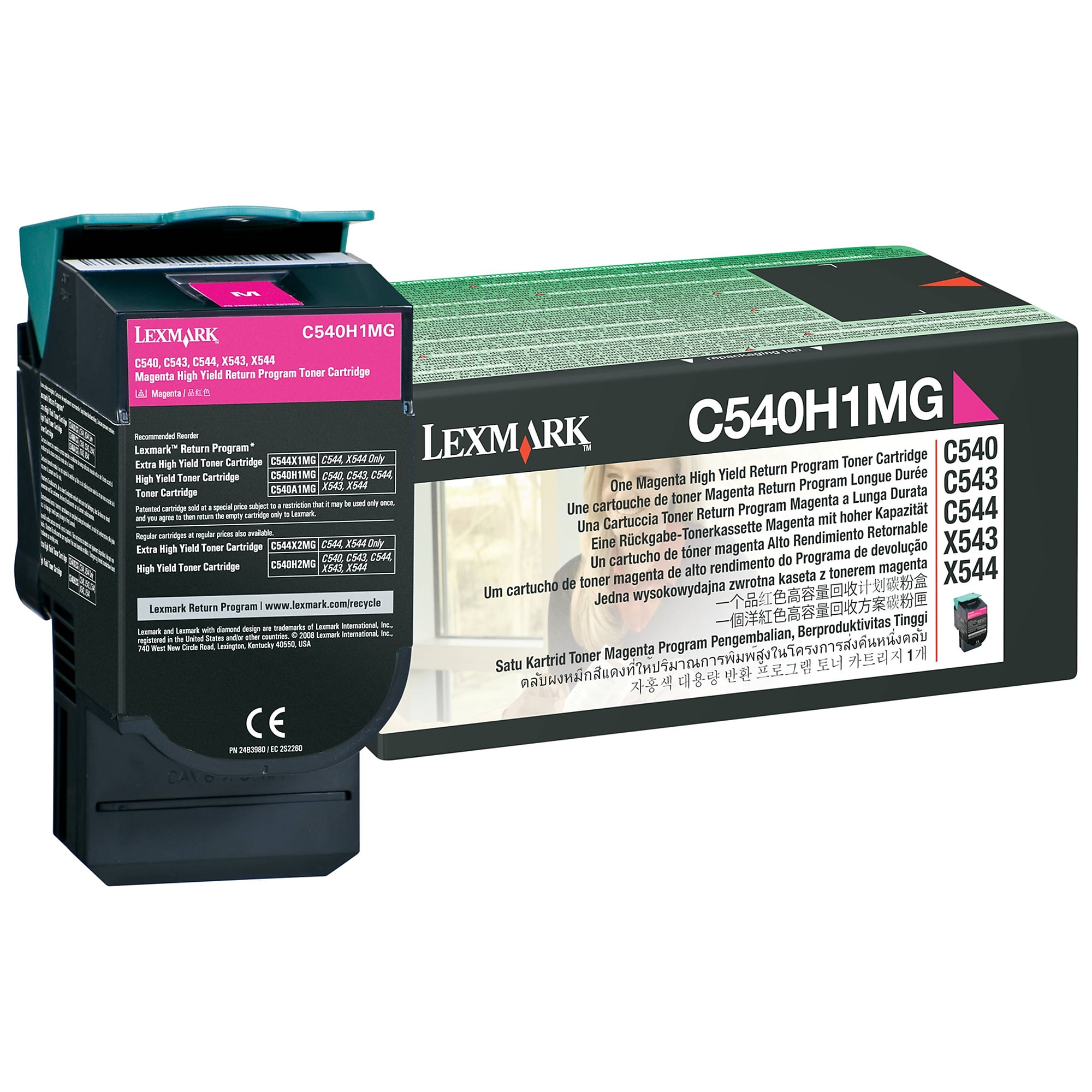 Lexmark C540 Magenta High Yield Toner Cartridge Sansujyuku sansujyuku.com