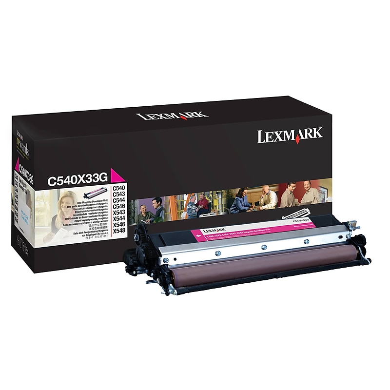 Lexmark C540X33G Magenta Developer Kit Cartridge image 1