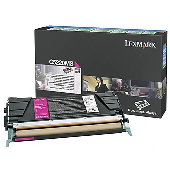 Lexmark C5220MS Magenta Standard Yield Toner Cartridge