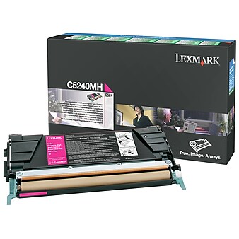 Lexmark C5240MH Magenta High Yield Toner Cartridge
