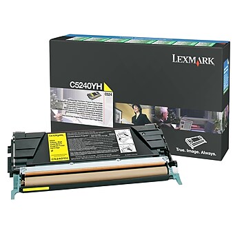 Lexmark C5240YH Yellow High Yield Toner Cartridge