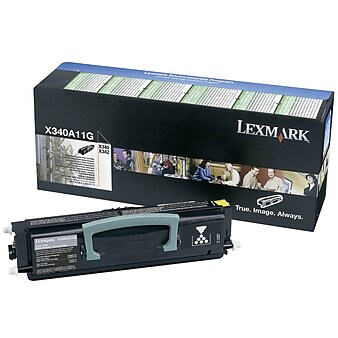 Lexmark X340A11G Black Standard Yield Toner Cartridge