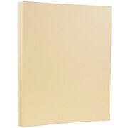 JAM Paper 80 lb. Cardstock Paper, 8.5" x 11", Genesis Husk, 250 Sheets/Ream (2821412B)