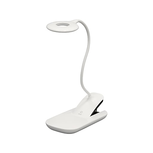 UltraBrite UseAnywhere LED Desk Lamp, 19.5", White (UPL0124WHTDS