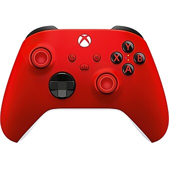 Microsoft Xbox QAU-00011 Wireless Controller for Xbox Series Carbon, Pulse Red