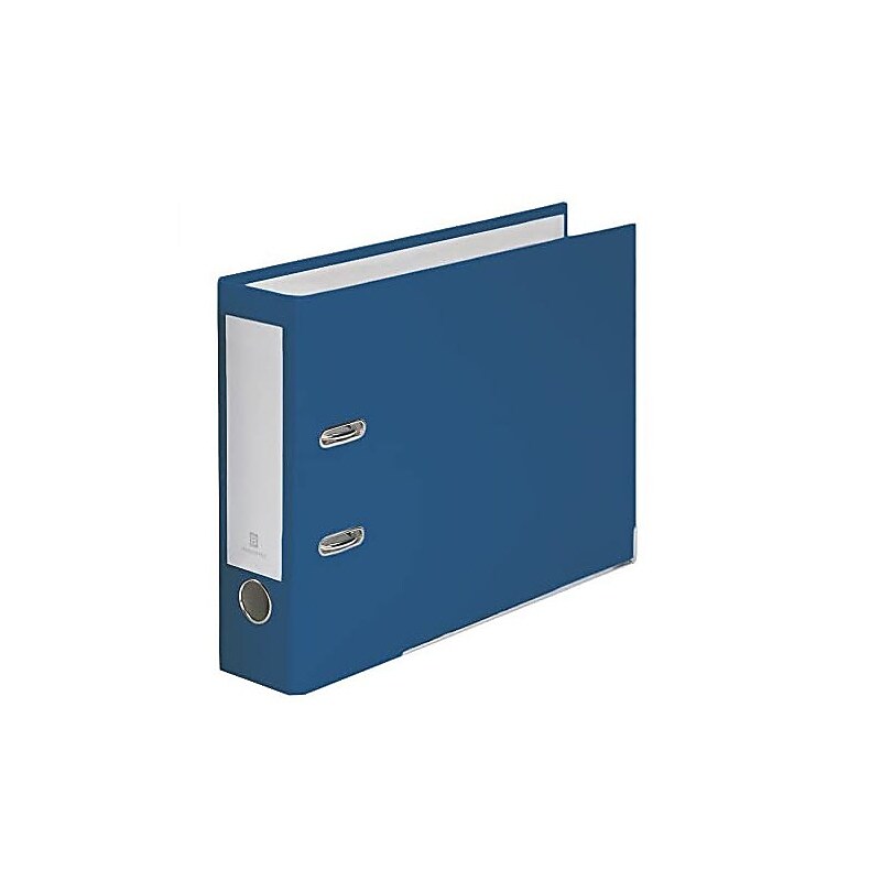 Bindertek Premium Heavy Duty 3" 2-Ring Non-View Binders, Navy (TFN-NV) image 1