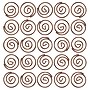 JAM Paper Circular Small Paper Clips, Rose Gold, 2 Packs of 50 (21832061B)~#|#~sp145003456_sc7