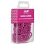 JAM Paper Circular Small Paper Clips, Hot Pink Fuchsia, 2 Packs of 50 (2187136B)~#|#~sp145003465_sc7