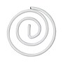 JAM Paper Circular Small Paper Clips, White, 2 Packs of 50 (2187139B)~#|#~sp145003467_sc7