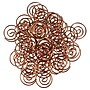 JAM Paper Circular Small Paper Clips, Rose Gold, 2 Packs of 50 (21832061B)~#|#~sp145003474_sc7