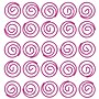 JAM Paper Circular Small Paper Clips, Hot Pink Fuchsia, 2 Packs of 50 (2187136B)~#|#~sp145003477_sc7