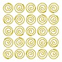 JAM Paper Circular Small Paper Clips, Yellow, 2 Packs of 50 (2187140B)~#|#~sp145003478_sc7
