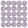 JAM Paper Colored Circular Paper Clips, Round Paperclips, Purple, 2 Packs of 50 (2187137B)~#|#~sp145003928_sc7