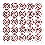 JAM Paper Circular Small Paper Clips, Red, 2 Packs of 50 (2187138B)~#|#~sp145003930_sc7