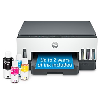 HP Smart Tank 7001 Wireless All-in-One Cartridge-free Ink Tank Inkjet Printer, Up to 2 Years of Ink Included (28B49A)