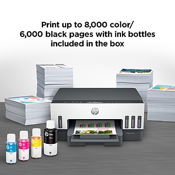 HP Smart Tank 7001 Wireless All-in-One Cartridge-free Ink Tank Inkjet Printer, Up to 2 Years of Ink Included (28B49A)