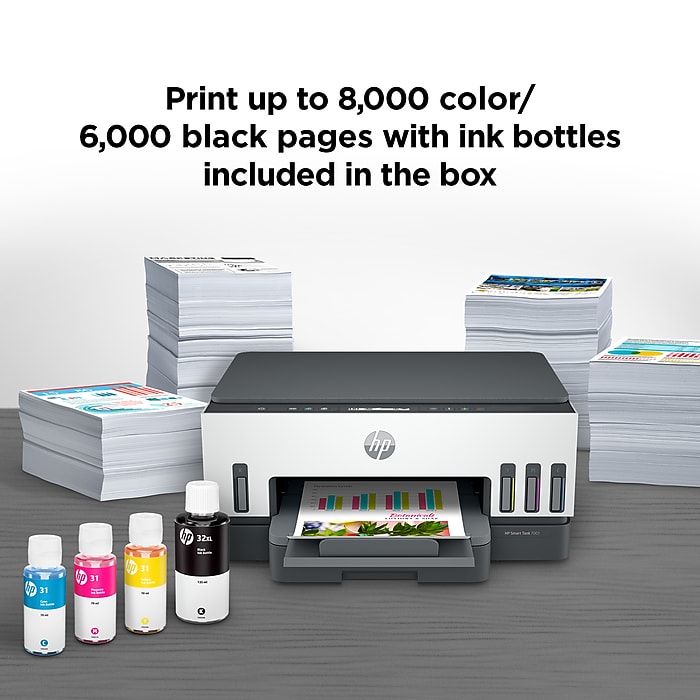 HP Smart Tank 7001 Wireless All-in-One Color Ink Tank HP Smart Tank 7001 Wireless All-in-One Color Ink Tank