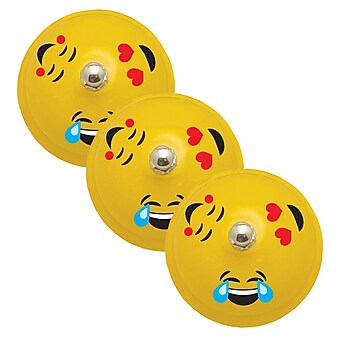 Ashley Productions® Decorative Call Bell, Emotions Icons, Pack of 3 (ASH10528-3)