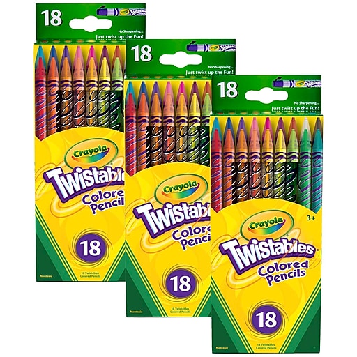 Staples: Twist-Up Crayons 24-Pack Only $3.42 (Reg. $8.09!)
