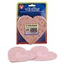 Hygloss Heart Doilies, Pink, 4", 100/Pack, 3 Packs (HYG91045-3)~#|#~sp145093042_sc7