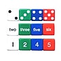 Koplow Games Number Dice Set, 12/Pack, 6 Packs (KOP12950-6)~#|#~sp145093284_sc7