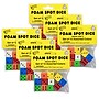 Koplow Games Assorted Color Spot Foam Dice, 12/Pack, 6 Packs/Bundle (KOP17332-6)~#|#~sp145093289_sc7