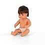 MINILAND Anatomically Correct 15" Brunette Caucasian Baby Boy Doll (MLE31079)~#|#~sp145093363_sc7